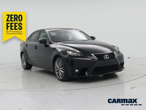 Black 2016 Lexus IS 200t