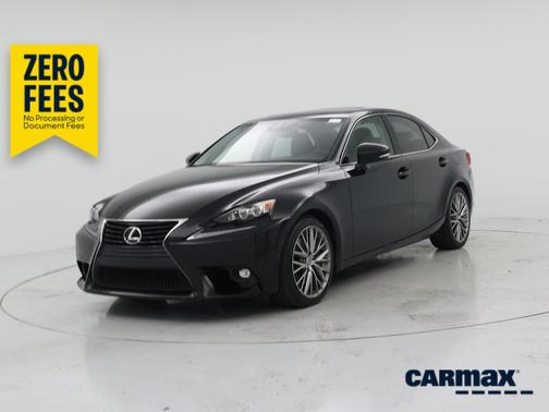 Black 2016 Lexus IS 200t