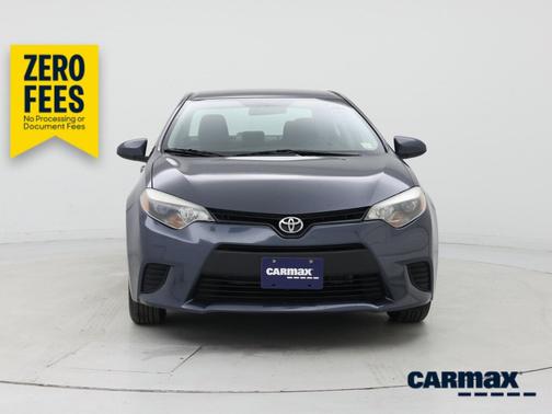 Blue 2016 Toyota Corolla L