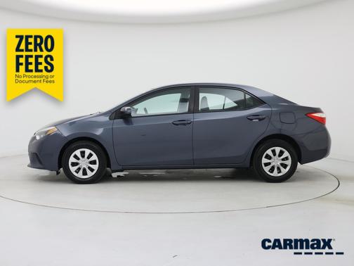 Blue 2016 Toyota Corolla L