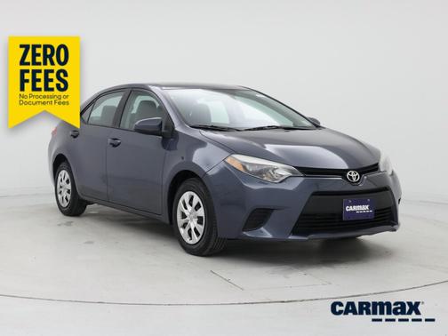 Blue 2016 Toyota Corolla L