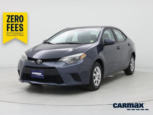 Blue 2016 Toyota Corolla L