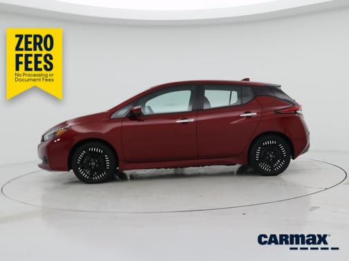 Red 2024 Nissan Leaf SV Plus
