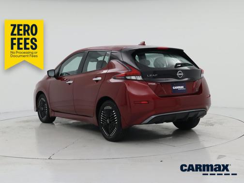 Red 2024 Nissan Leaf SV Plus