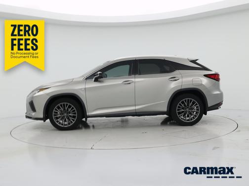 Silver 2022 Lexus RX 350 F-SPORT Handling