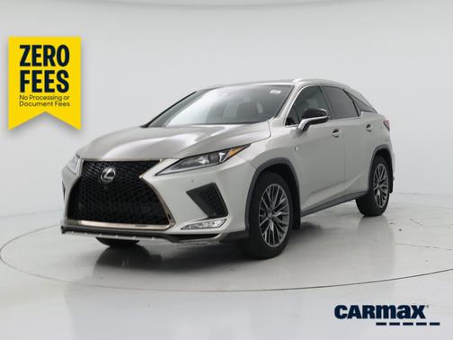 Silver 2022 Lexus RX 350 F-SPORT Handling
