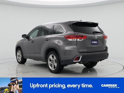 Gray 2019 Toyota Highlander Limited