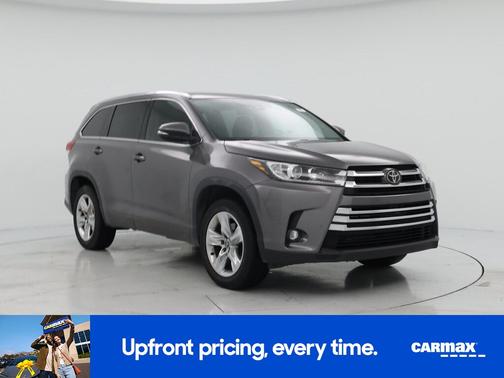Gray 2019 Toyota Highlander Limited