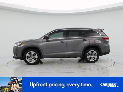 Gray 2019 Toyota Highlander Limited