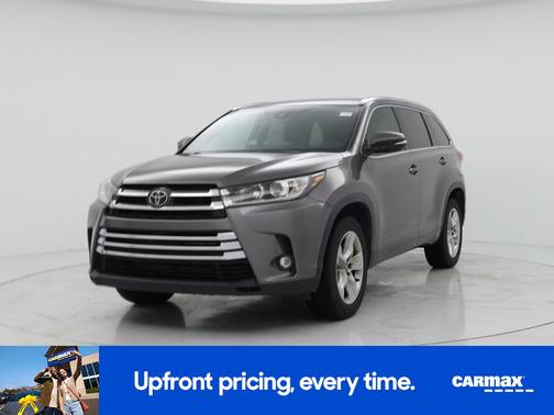 Gray 2019 Toyota Highlander Limited