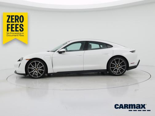 White 2022 Porsche Taycan