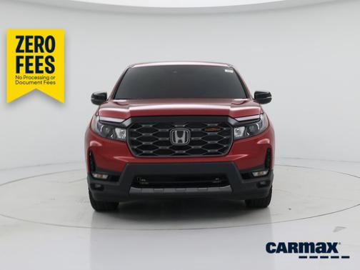 Red 2025 Honda Ridgeline Trailsport