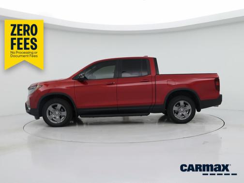 Red 2025 Honda Ridgeline Trailsport