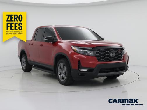 Red 2025 Honda Ridgeline Trailsport