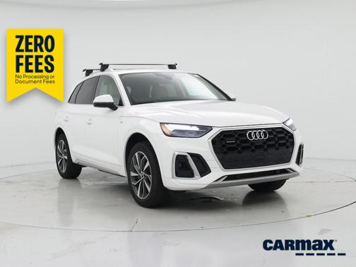 White 2023 Audi Q5 S-Line Premium Plus