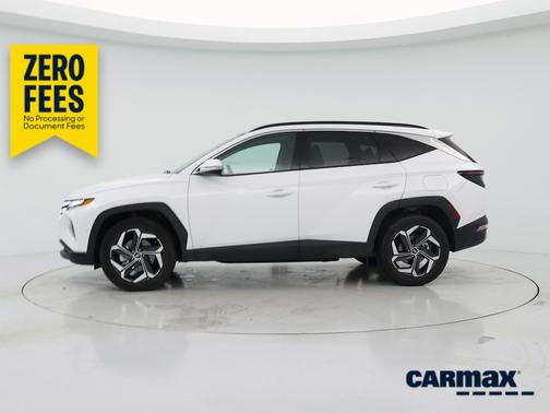 White 2024 Hyundai TUCSON Hybrid Limited