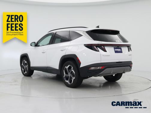 White 2024 Hyundai TUCSON Hybrid Limited