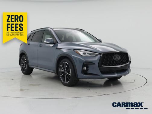 Gray 2023 INFINITI QX50 Sport