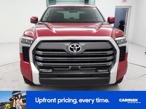 Red 2023 Toyota Tundra Hybrid Limited