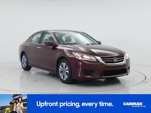 Burgundy 2014 Honda Accord LX