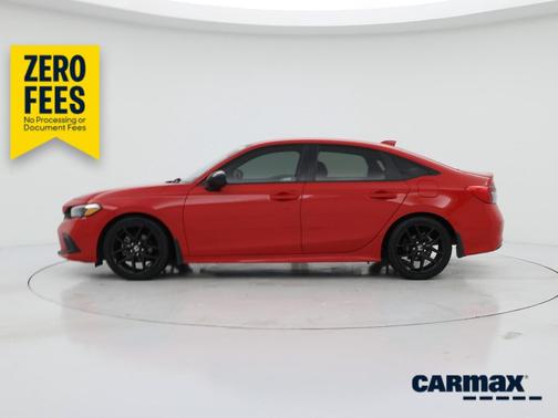 Red 2024 Honda Civic Sport