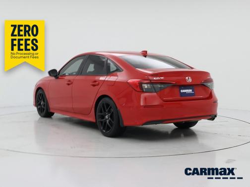 Red 2024 Honda Civic Sport