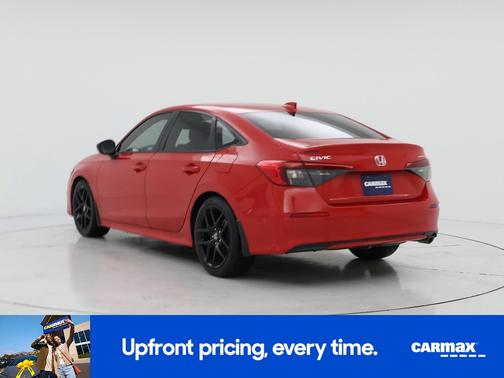 Red 2024 Honda Civic Sport