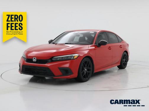 Red 2024 Honda Civic Sport