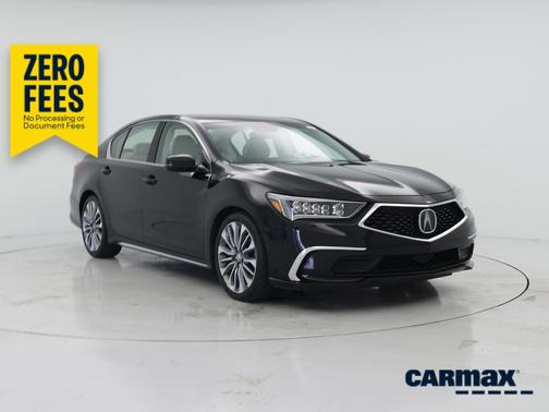 Black 2018 Acura RLX