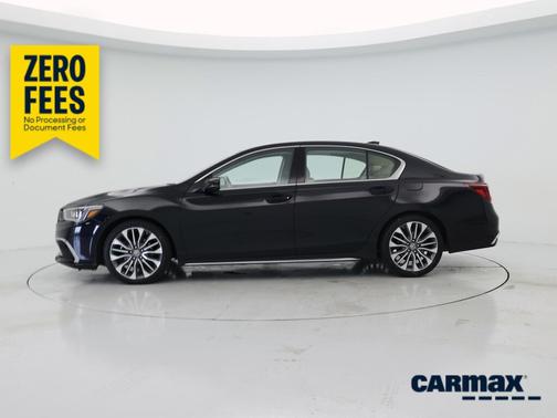 Black 2018 Acura RLX