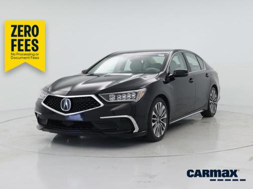 Black 2018 Acura RLX