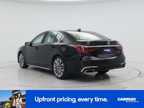 Black 2018 Acura RLX