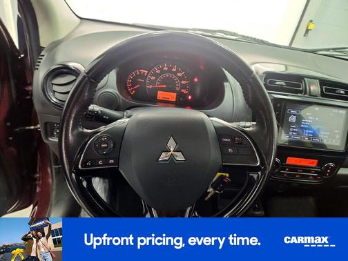 Burgundy 2022 Mitsubishi Mirage Black Edition