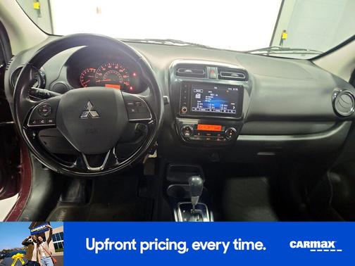 Burgundy 2022 Mitsubishi Mirage Black Edition