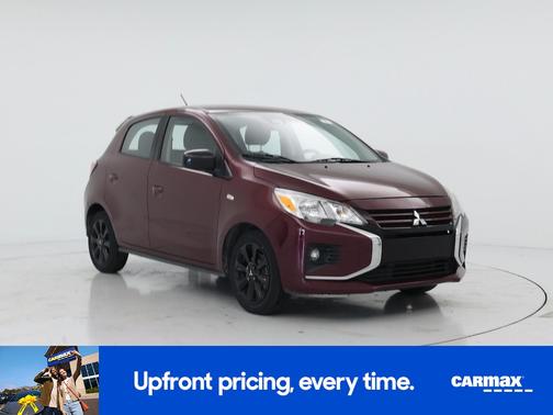 Burgundy 2022 Mitsubishi Mirage Black Edition