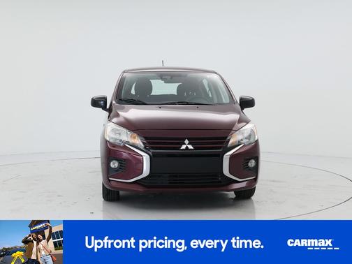 Burgundy 2022 Mitsubishi Mirage Black Edition