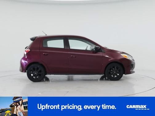 Burgundy 2022 Mitsubishi Mirage Black Edition