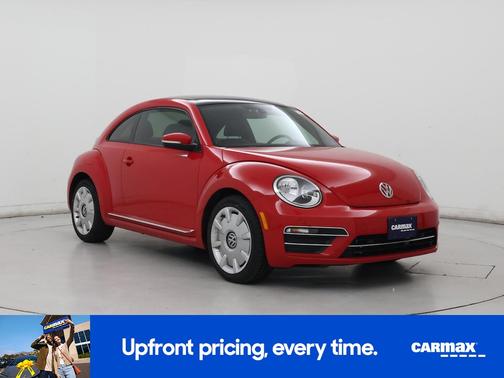 Red 2017 Volkswagen Beetle SEL