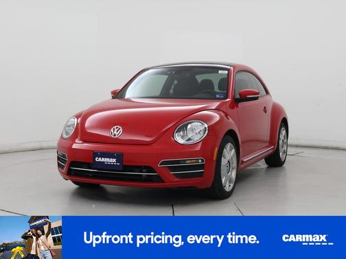 Red 2017 Volkswagen Beetle SEL