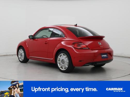 Red 2017 Volkswagen Beetle SEL