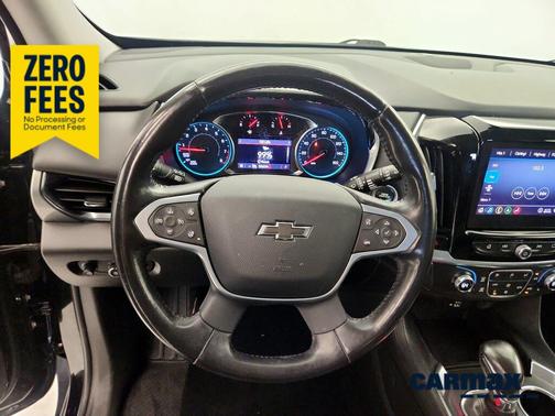 Black 2021 Chevrolet Traverse RS