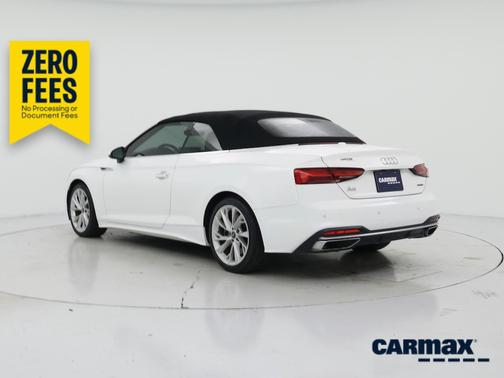 White 2021 Audi A5 Premium Plus