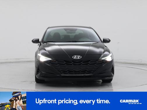 Black 2021 Hyundai ELANTRA SEL