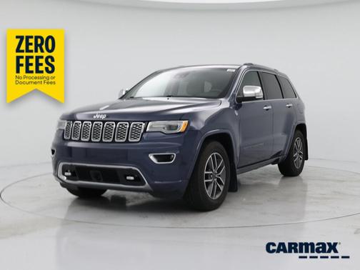 Blue 2020 Jeep Grand Cherokee Overland