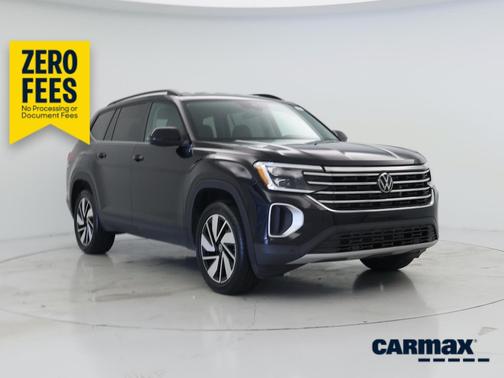Black 2025 Volkswagen Atlas SE w/Tech