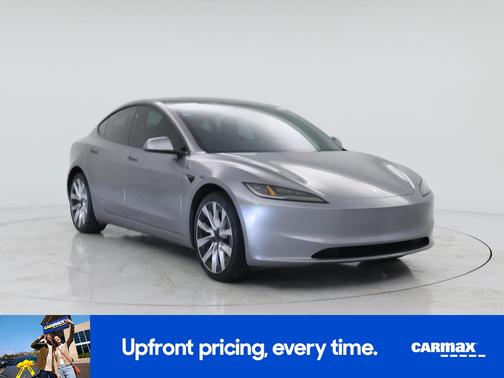 Silver 2025 Tesla Model 3 Long Range