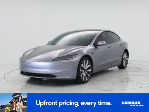 Silver 2025 Tesla Model 3 Long Range