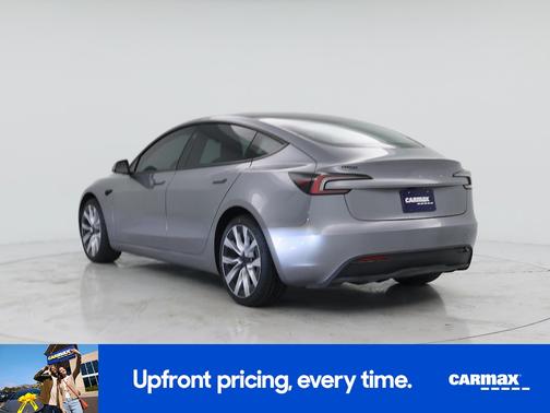 Silver 2025 Tesla Model 3 Long Range