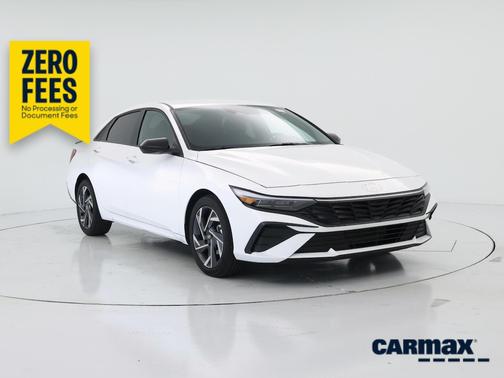 White 2025 Hyundai ELANTRA SEL Sport