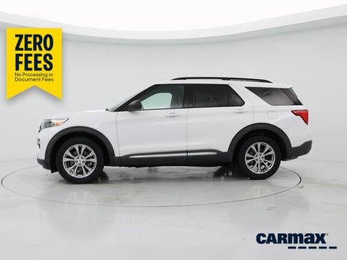 White 2020 Ford Explorer XLT